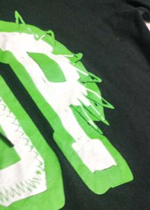 Black T-Shirt (Size - M - L )