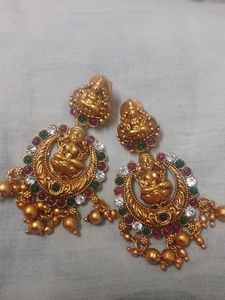 Ethnic Gold Earrings