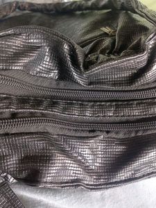 Y2K Studded Black Hobo Bag