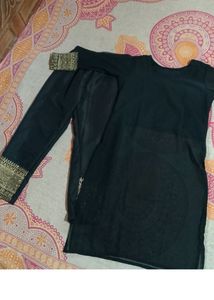 Elegant Black Kurta Set