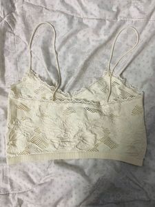 Beige Bralette Top Forever21