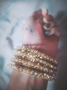 golden bangles