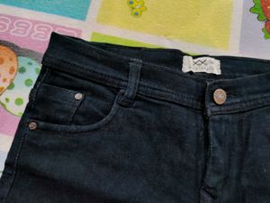 Black Denim Shorts