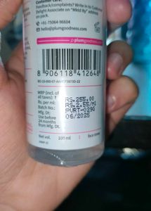 Plum Niacinamide Face Wash &amp; Rose water Toner