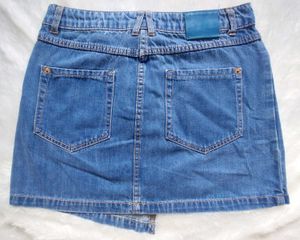 Denim Mini Skirt
