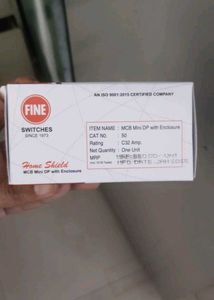 FINE AC MCB MINI DP ENCLOSURE C 32 AMP