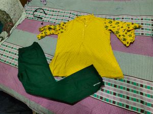 Yellow Kurta Set