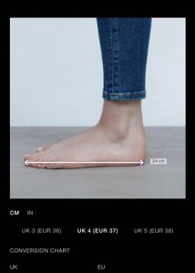 Zara Leather Buckle Flats