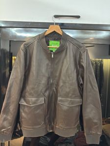 BOSS Leather Jacket (Original) From UAE