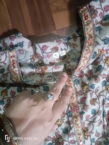Floral Print Kurti - XL