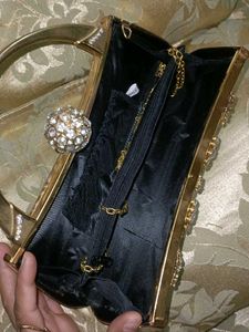 Beautiful Golden Clutch