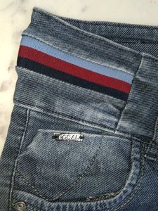 Distressed Denim Jeans