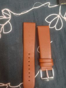 Tan Leather Watch Band