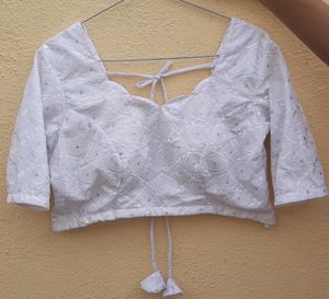 Chikankari Padded  Blouse