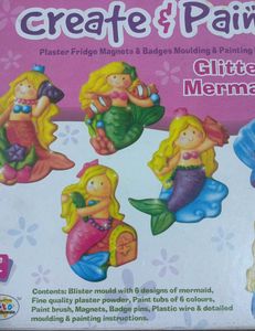 Fridge Magnets &amp; Badges Moulding &amp; Painting Kit