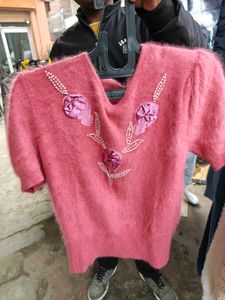 Fluffy Black Cardigan