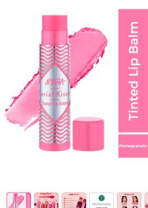 Nykaa strawberry &amp;pomegranate lip balm