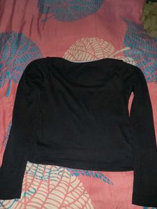 Black Long Sleeve Top