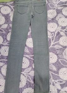 Gray Denim Jeans