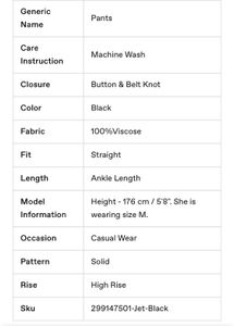 Curve Plus Size Trouser