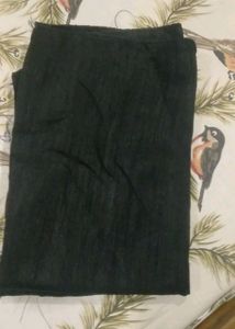 Black And Silver Sequence Saree