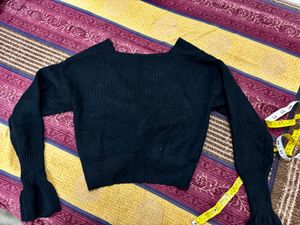 Twist Front Knit Top