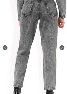 ONLY grey denim high waist