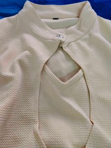 Elegant Cutout Midi Dress