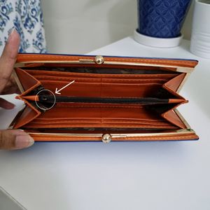 Blue Wallet/Clutch