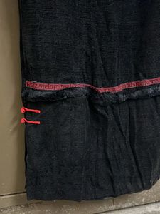 Elegant Black Chinese Style Maxi Dress