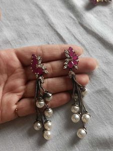 Elegant Pearl Drop Earrings