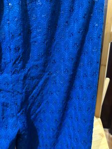 Thread And Sequins Work Suit Set