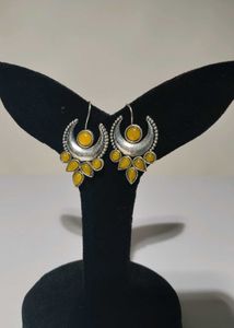 Boho Crescent Moon Earrings