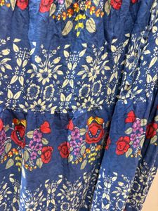 Beautiful Boho Floral Print Halter Dress