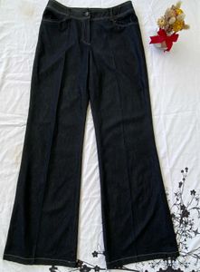 Wide Leg Dark Wash Jeans