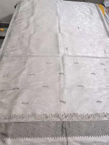 Vintage Tissue Zardosi Work Saree