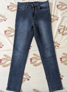 Dark Blue Denim Jeans