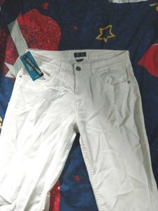 Dnmx White Jeans