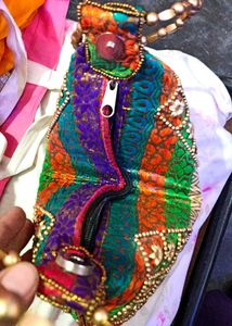 Multicolored Party Handbag
