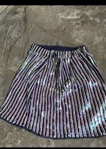 Sparkly Sequin Skirt &amp; Top Set