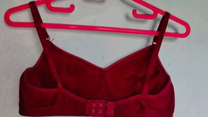 Pink &amp; Burgundy Bra Set