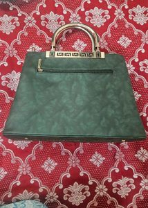 Elegant Green Handbag