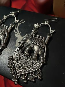 Elephant Dangle Earrings