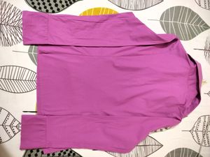 Magenta Shirt Top