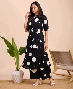 Trendy Pure Rich Cotton Coord Set