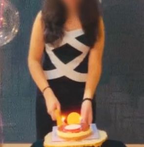 Chic Black & White Mini Dress