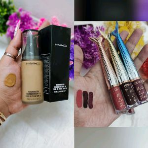Mac Foundation+ 3 Fish Lipstick