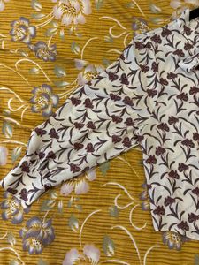 Floral Print Long Sleeve Top