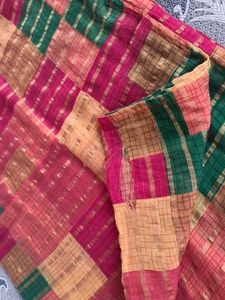 Colorful Checked Big Size Dupatta