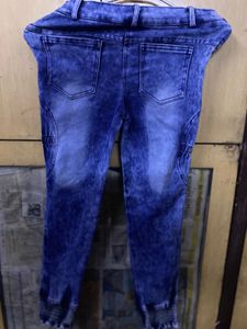 Blue And Black Combo Jean Like New …
